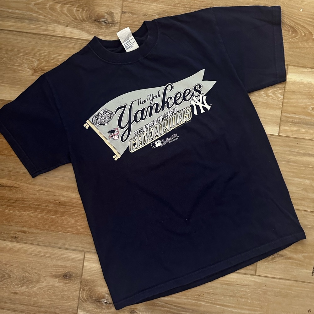 2003 Yankees American League Championship Tee M